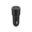 2-Port USB Auto-Ladegerät, 4.0 A, Schwarz