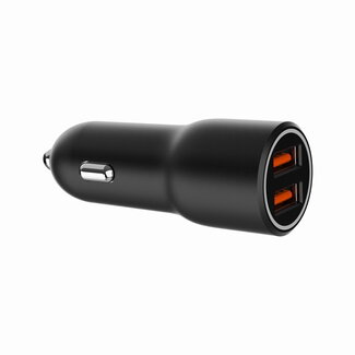 Gembird 2-Port USB Auto-Schnellladegerät QC3.0 36W Schwarz