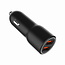 2-Port USB Auto-Schnellladegerät QC3.0 36W Schwarz