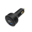 2-Port USB Auto-Schnellladegerät, Typ-C PD, LCD, 30 W, Schwarz