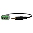 3,5mm Klinke (m) 4-polig - Terminal Block Audiokabel | 0,30 m
