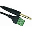 6,35mm Klinkenstecker (m) Stereo - Terminal Block Audiokabel | 0,30 m
