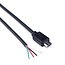 Micro USB (m) - offene Ende Kabel | USB 2.0 | Schwarz | 0,30 m