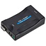 VGA + 3,5mm Klinke zu Scart Audio Video Konverter / Schwarz