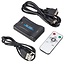 VGA + 3,5mm Klinke zu Scart Audio Video Konverter / Schwarz