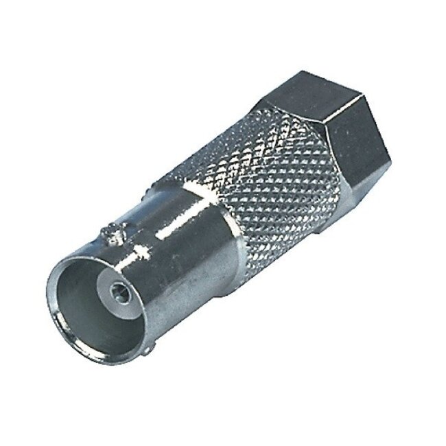 F-Stecker (m) auf BNC-Buchse (w) Adapter