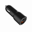 2-Port USB Auto Schnellladegerät, Type-C PD, 38W, Schwarz
