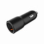 2-Port USB Auto Schnellladegerät, Type-C PD, 38W, Schwarz