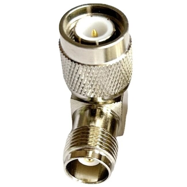 TNC (m) - TNC (w) Winkeladapter | 50 Ohm