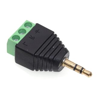 Dolphix 2,5mm Klinkenstecker (m) Stereo - Anschlussklemme