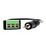 3,5mm Klinke (m) Stereo - Terminal Block Audiokabel | 0,30 m
