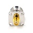 N (m) - SMA (m) Einbauadapter | 17,5 x 17,5 mm | 50 Ohm