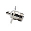 N (m) - SMA (m) Einbaubuchse Adapter | 25 x 25 mm | 50 Ohm