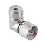 UHF (m) - UHF (w) Winkeladapter | 50 Ohm