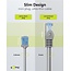 UTP CAT6a Slimline Netzwerkkabel | LSZH | Grau | 5 Meter