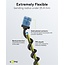 UTP CAT6a Slimline Netzwerkkabel | LSZH | Schwarz | 0,5 m