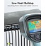 UTP CAT6a Slimline Netzwerkkabel | LSZH | Schwarz | 0,5 m