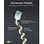 UFTP CAT6a Slimline Netzwerkkabel | LSZH | Weiß | 7,5 Meter