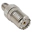 Mini UHF (w) - SMA (w) Adapter | 50 Ohm