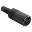 DIN 7-poliger (V) Stecker | Schwarz