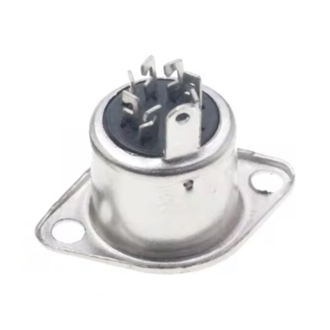DIN 7-poliger Einbau-Stecker | Metall