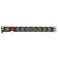 19 Zoll Steckdosenleiste | Schalter | CEE 7/7 - 8x CEE 7/5 (Belgien) | 1U | Schwarz | 3 Meter