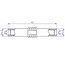 Bananenstecker Verbinder Set | 1x Rot + 1x Schwarz