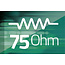 BNC Verlängerungskabel RG59 75 Ohm Schwarz 3 Meter