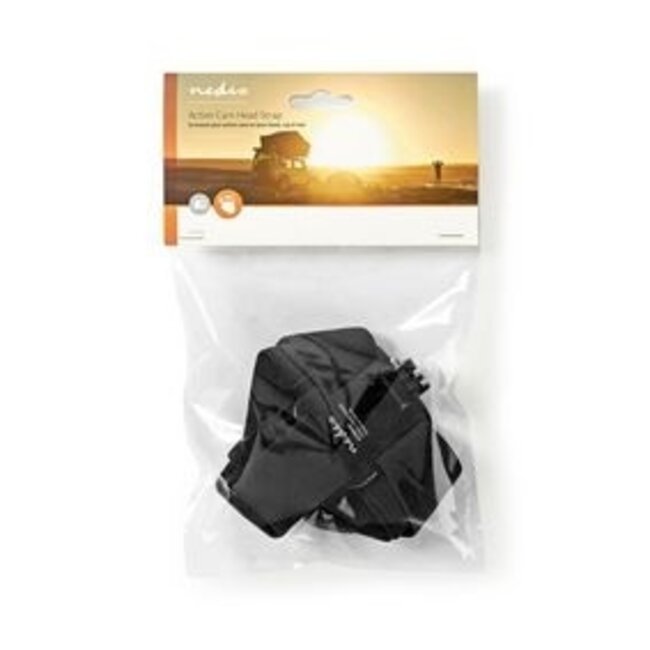Action-Cam-Halterung | Stirnband | Schwarz