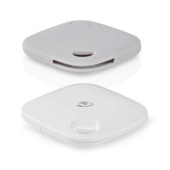Keyfinder | Kompatibel mit Apple Find My | Batterie betrieben | 1x CR2032 inkl. Batterie | Bluetooth® 5.1 | Batterielaufzeit bis zu 1 Jahr | Weiß | 1 Stück