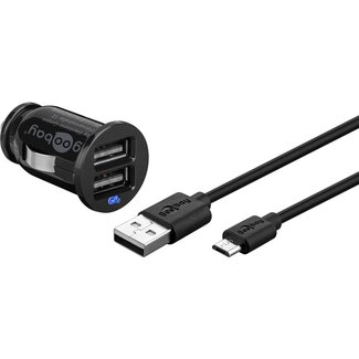 Goobay Goobay Micro-USB Auto-Ladegerät Set (12 W)
