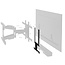 Cavus Premium Rahmen für Denon Home Sound Bar 550 | Schwarz