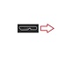 Micro USB Winkelstecker (rechts) - USB-A Kabel | USB 3.0 5 Gbps | 5W | Blau | 0,50 m