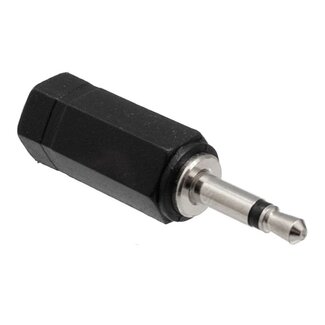 Dolphix 3,5mm Klinkenstecker (m) mono - 2,5mm Klinkenbuchse (w) stereo Adapter