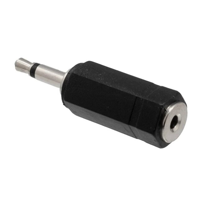 3,5mm Klinkenstecker (m) mono - 2,5mm Klinkenbuchse (w) stereo Adapter