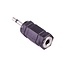 2,5mm Mono Klinkenstecker (m) auf 3,5mm Stereo Klinkenbuchse (w) Adapter