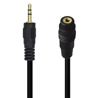 Dolphix 2,5mm Stereo Klinkenverlängerung | vergoldet | 1,8 m