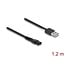 Delock USB Ladekabel 5 V für Elektrorasierer kompatibel mit MANSCAPED 2.0 / 3.0 – Ersatz-Ladekabel 1,2 m