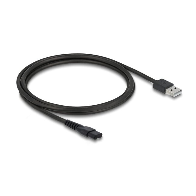 Delock USB Ladekabel 5 V für Elektrorasierer kompatibel mit MANSCAPED 2.0 / 3.0 – Ersatz-Ladekabel 1,2 m
