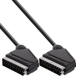S-Impuls Scart-Kabel | 10-polig | Schwarz | 3 Meter