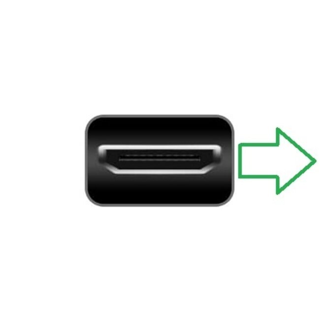 Premium Mini HDMI-zu-HDMI Adapter | 90° Rechts | HDMI 2.1 (8K 60Hz + HDR) | Metall