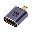 Premium Micro HDMI-zu-HDMI Adapter | HDMI 2.1 (8K 60Hz + HDR) | Metall