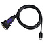 ROLINE USB-zu-Seriell Adapterkabel, FTDI-Chipsatz, 1,8 m