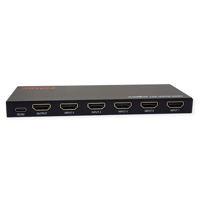 ROLINE 5-fach 4K HDMI Umschalter