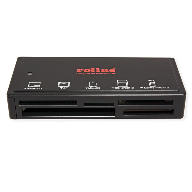 ROLINE USB 3.2 Gen 1 Multi-Kartenleser, schwarz