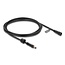 Delock DC-Verlängerungskabel 5,5 x 2,5 mm Stecker auf Buchse mit Schraubkappe M12 x 1,75 mm wasserdicht 18 AWG 2 m schwarz