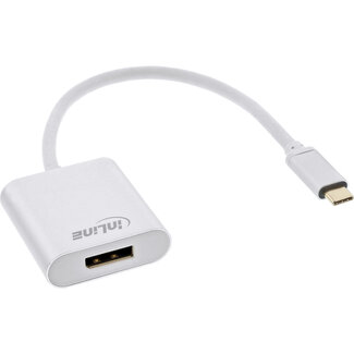 InLine InLine® USB-C zu DisplayPort Adapter 4K/60Hz Silber
