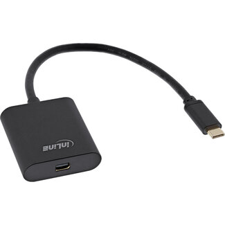 InLine InLine® USB-C auf Mini DisplayPort Adapter 4K/60Hz, Schwarz