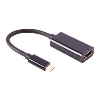 S-Impuls USB-C auf HDMI 8K 60Hz Adapter | Schwarz | 0,15 m