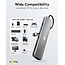 Goobay USB-C zu HDMI 4K 60Hz, USB-A, USB-C PD 100W, RJ45 & SD Adapter | Aluminium | 0,10 m